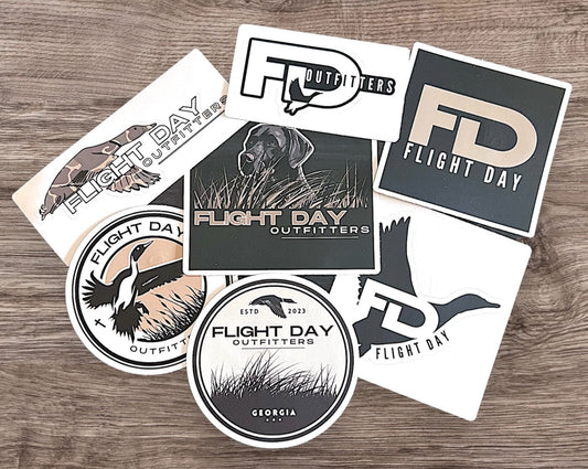 Flight Day Outfitters Sticker Pack