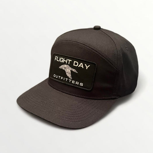 Flight Day - 6 Panel Waxed Canvas Camo Duck Hat